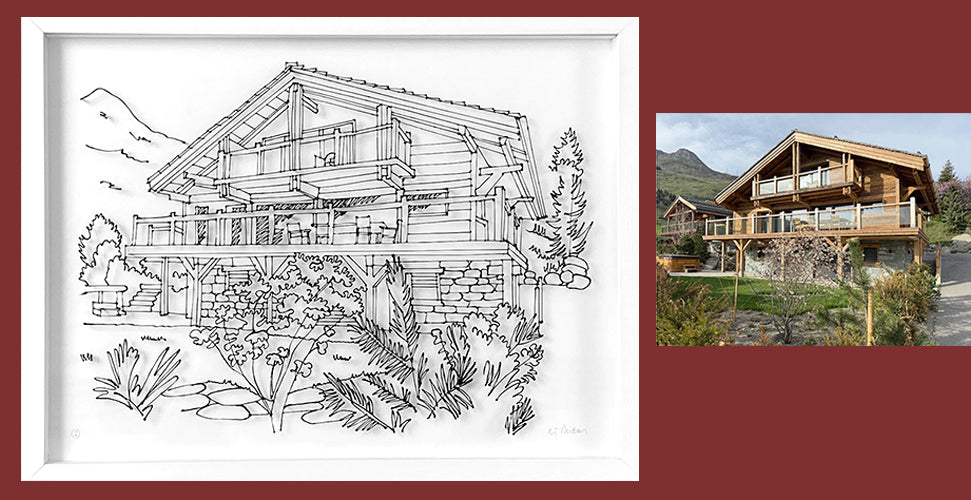 Les créations sur-mesure - Commandez votre tableau en fil3D