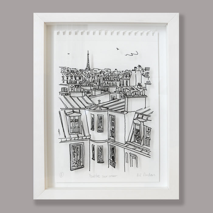 Fenêtre sur cour-Tableau 3D - Filstories