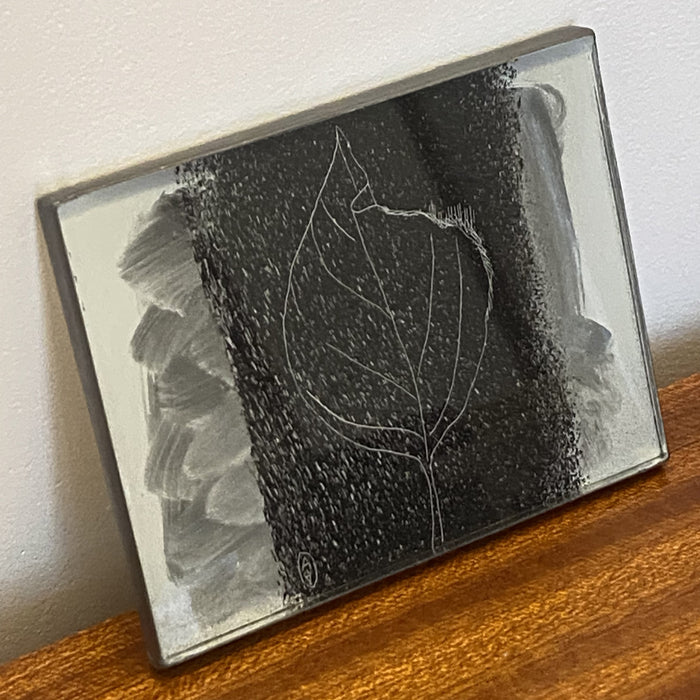 La feuille d'automne-Tableau 3D - Filstories