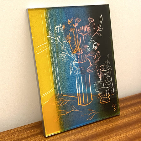 Le coin fleuri-Tableau 3D - Filstories