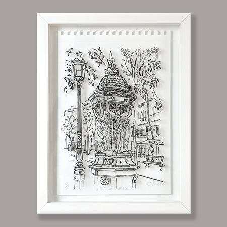 La fontaine Wallace-Tableau 3D - Filstories