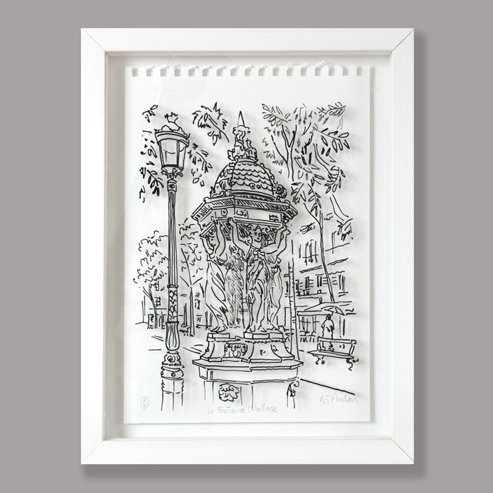 La fontaine Wallace-Tableau 3D - Filstories