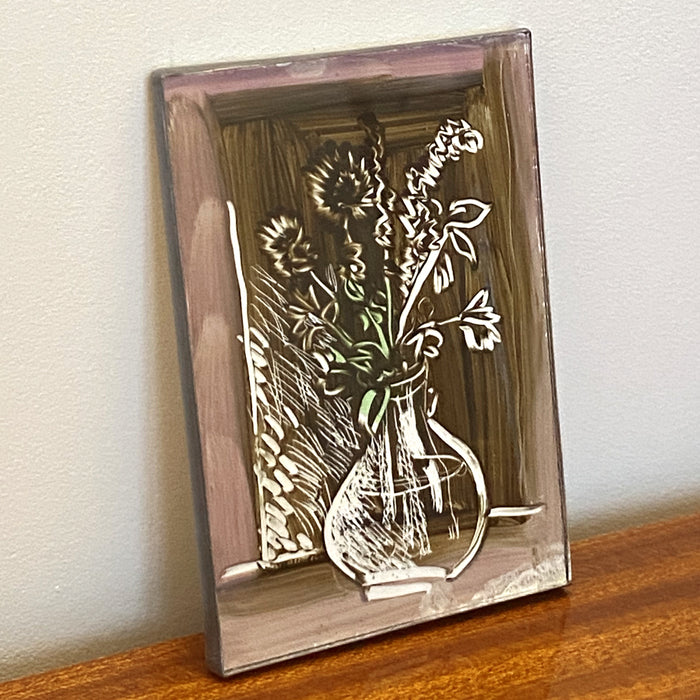 Le bouquet brun-Tableau 3D - Filstories