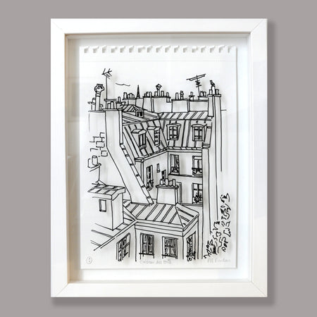 L'oiseau des toits-Tableau 3D - Filstories