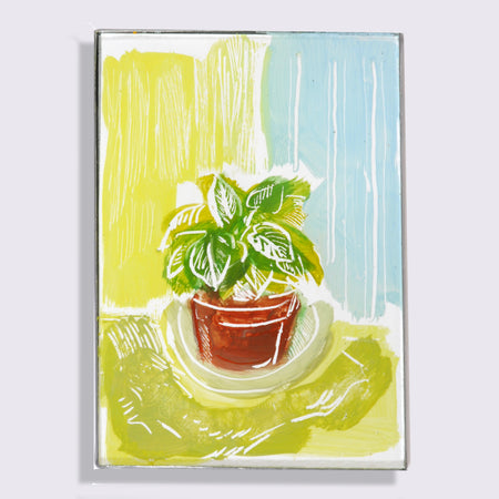 Plante du matin-Tableau 3D - Filstories