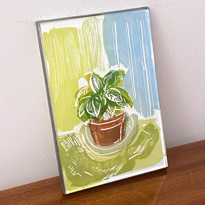 Plante du matin-Tableau 3D - Filstories