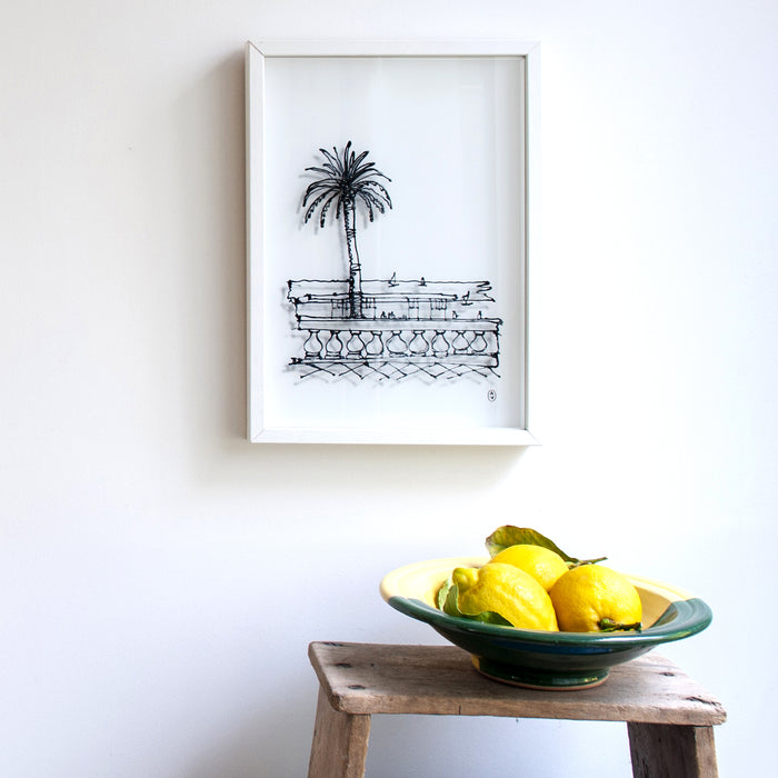 The palm tree of Nice