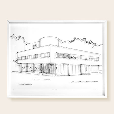 La Villa Savoye de Le Corbusier à Poissy